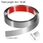 16 4ft X 0 98  Wall Trim Wall Ceiling Peel   Stick Molding Trim Frame Silver