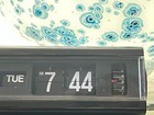 Copal Model 229 Flip Alarm Clock Working Perfect 