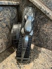 Rare   Kieselstein-cord Sterling Long Gator Buckle W black Alligator Belt Size 4