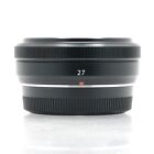 Fujinon Fuji Xf 27mm F 2 8 Lens Fujifilm X Series
