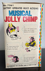 Vintage Daishin Musical Jolly Chimp Clapping Cymbal Monkey Box - Works  