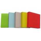  5pcs Square Rubber Stamp Carving Blocks For Stamps 5color set  set3  