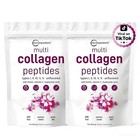 2 Lb Multi Collagen Peptides Powder Hydrolyzed Protein Peptide Type I ii iii v x