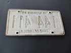 1965 Illinois Auto License Plate 144 411