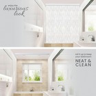 Jakooz Rollup Shower Curtain For Bathroom  Waterproof  100  Peva  Heavy Duty    