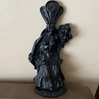 Vintage Coco Joes Hula Dancer Tiki Figurine Black Lava Hawaii  1981  11    Tikibar