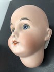 5 25    Antique German Bisque B3 Head Doll Blue Sleep Eyes  Repaired Forehand  me