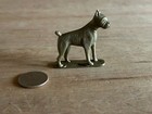 Boxer Dog Toy Figurine Mini Plastic Unbranded Figure Statue Miniature Vintage