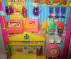 Vintage Barbie Clone Kitchen Accessories My Little World Play Set Fishel New