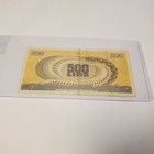 1966 Italy 500 Lire Banknote Note Bill Currency Condition Fine 