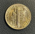 1941 10c Mercury Dime - 90  Silver          - Uncirculated