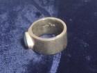 Sterling Silver 925 Southwestern Square Turquoise Ring Size 5