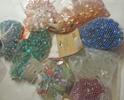 Mixed Color Glass Gems  8 Pounds Pebbles  Mosaic  Marbles Wiggles Vase Fillers
