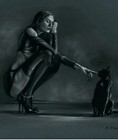 Batman  Catwoman - 9x13 Original Pastel Art By K  Oleksandra W coa - Not A Print