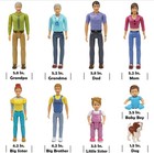 Doll Collection Sweet Lil Family Friends Figures New Addition Set Of 9 Dollhouse