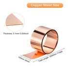 Copper Sheet Roll 3500mm X 100mm X 0 1mm Pure Strip Flashing Metal Foil Plate