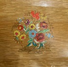 Norwich Nd Equity Co-op Elevator Grain Coal Hasko Floral Wood Paper Serving Tray