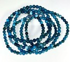 Wholesale Lot 6 Pcs Natural Apatite 5mm 7 5    Crystal Stretch Bracelet