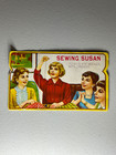 Vintage Sewing Susan Needle Book W  25   - Gold Eye Needles Made In Japan