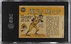 Willie Mays 1960 Topps All-star Sgc 3 Baseball Card Vintage Graded Mlb Hof  564