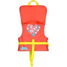 Life Jacket Uscg Approved Infant Toddler 0-30 Lbs Swim Vest Red 1-3 20-30 Dark