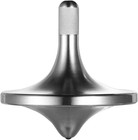 Stainless Steel Spinning Top   Exquisite Perfect Balance Well Made Metal Desk   