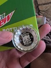 2023 Chad 500 Francs Mtn Dew Bottle Cap 6g  999 Silver Coin Ogp   Box Mountain