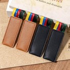 6 Pack Ribbon Bible Artificial Leather Bookmark For Novel Books Lovers Gift