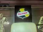 Mammoth Sports Breweriana Vtg Falstaff Beer Large Baseball Football Lighted Sign