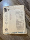 Vogue Paris Original Givenchy Coat Pattern 2597