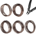Bonsai Training Wire Set 147ft 5 Sizes 1 3mm Anodized Aluminum With Cutter