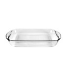 9x13 Casserole Dish Rectangular Baking Dish Pan Glass Oven Bakeware 1 Piece  3qt
