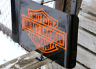 Harley Davidson Metal Sign 15  X 10  Outdoors Wall Mount Wind Weather Vane