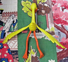 Vintage Bendy Bird Rubber Toy