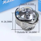 Khs12-ryp L-sized Rotary Hook Fit Barudan Tajima Melco Toyota Embroidery Machine