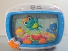Baby Einstein Sea Dreams Sound Machine   Music Soother Crib Attachment W  Lights