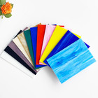 12 Sheets Coe 96 Fused Glass Supplies Mixed Colors  4 X 6 Inch Fusible Stained G