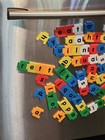 Interlocking Alphabet Letters Tiles Puzzle Lowercase Magnets 95 Pieces Education