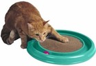 Bergan Turbo Scratcher Cat Toy W catnip   Ball Replaceable Pad Colors May Vary