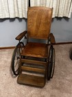 Antique Wooden Wheelchair - Gendron Wheel Company - Excellent Condition