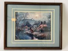 Hulan Fleming Signed Limited Edition Lithograph Western Teepee Horse 16 200