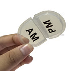 Smart Pill Box Organizer Portable Medicine Case Travel Friendly Compact Design