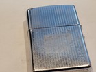 Zippo Lighter 2006 Traditional  Engine Turned High Polish Chrome With New Flint
