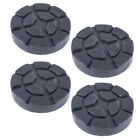 4pcs Round Rubber Arm Pads Lift Pad Fit For Auto Lift Car Truck Hoist Heavy Duty