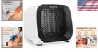 150-degree Ceramic Portable Space Heater - Lightweight   Efficient For Any Room