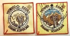 2 Diff Cross Country Backpack Award Trail Hike Patches  1970 s 