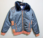 Vintage The Line Satin Jacket Denver Colorado Usa  Medium