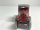 Vintage 1930 s 113 R Arcade Red Cast Iron Coupe With Metal Nickel Wheels Car