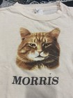 Vintage 80 s 9-lives Morris The Cat T-shirt Youth Kids Medium Commercial Promo