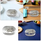 2 Sets Oval Cookie Mould Cake Decorating Tools Molds For Baking Cookies